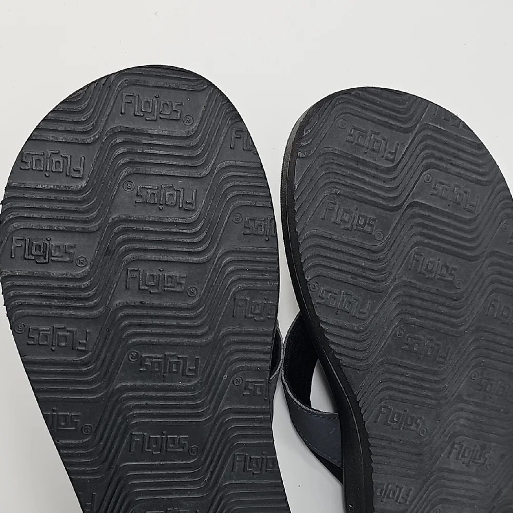 Flojos Black Men's Sandals